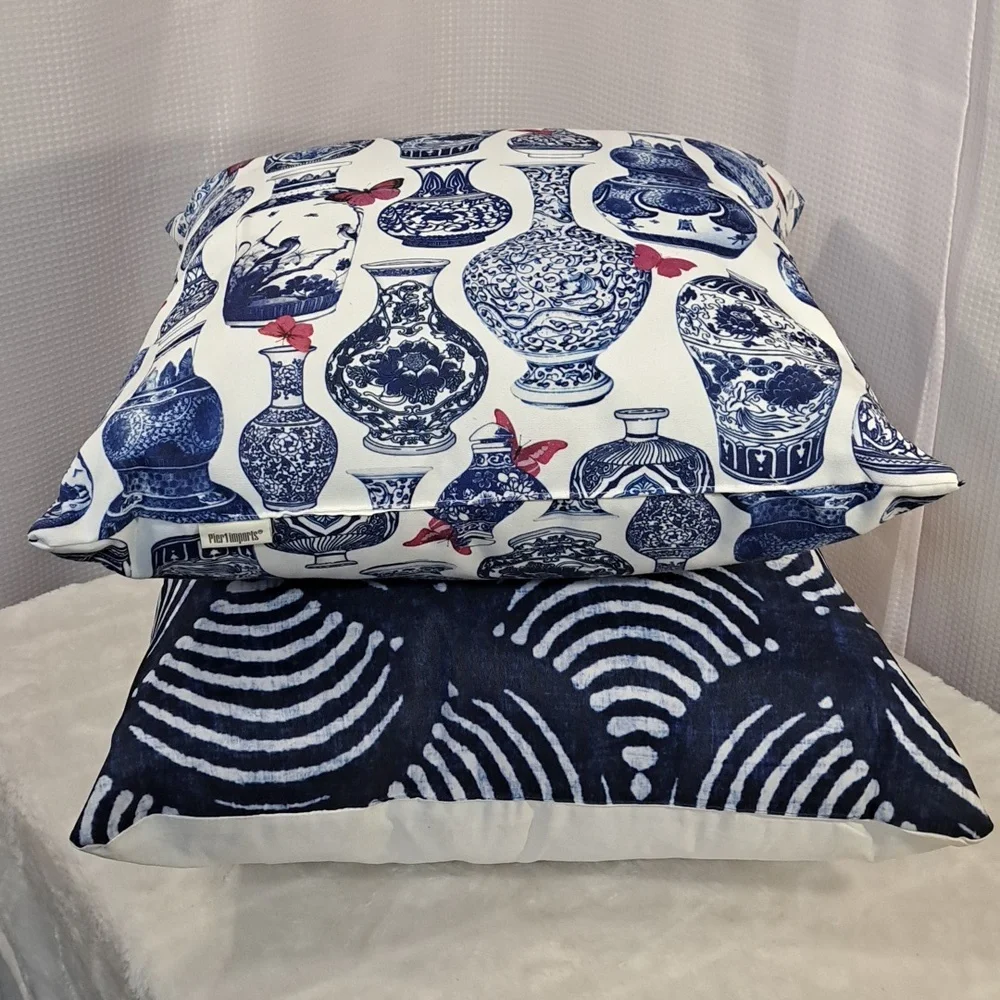 2 Pier 1 Throw Pillows